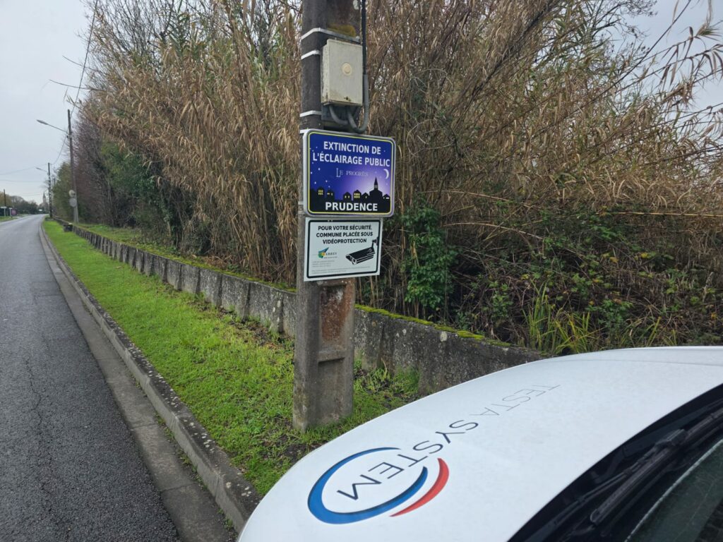 Installation vidéoprotection mairie Ambès par Testa System